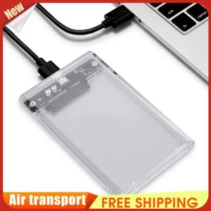 USB 3.1/Type C Hard Drive Enclosure for 2.5in SATA HDD SSD(w/ UABC to A C Cable) - Afbeelding 1 van 12