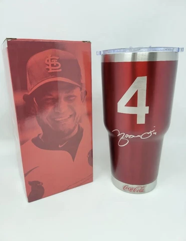 YADI TUMBLER RED COLOR 5/19/23 SGA ST LOUIS CARDINALS NEW YADIER MOLINA 2023 Cover