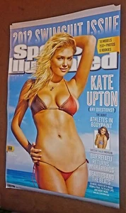 KATE UPTON SPORTS ILLUSTRATED SWIMSUIT POSTER 22.25" x 34" RARE TORN (2012)🔥 - Picture 1 of 10