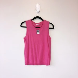 Gap Pink Soft Knit Tank Top 100% Cotton Women’s Size Medium NWT’s - Picture 1 of 8