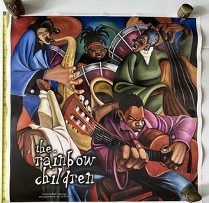 Authentic Cbabi Bayoc Poster The Rainbow Children Album By Prince Very Nice Cond - Picture 1 of 17