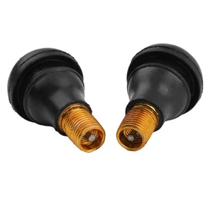 4 Pack TR412 Rubber Nozzles with Valve Core for Tubeless Tire Maintenance - Picture 1 of 12