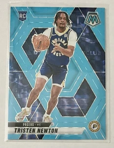 2024-25 Panini Mosaic #220 Tristen Newton Fluorescent Blue #'d /75 Pacers - Picture 1 of 2