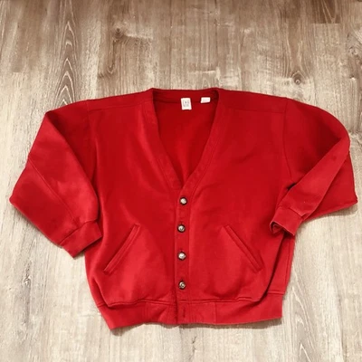 Vintage Gap Womens 4 Button Long Sleeve Cardigan Sweater Size Large READ - Image 1 of 4