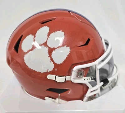 Шлем миди Clemson Tigers Speed Flex реплика Riddell ограниченный выпуск козырек  - Изображение 1 из 4