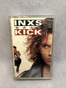 INXS Kick Cassette Tape 1987 - Picture 1 of 3