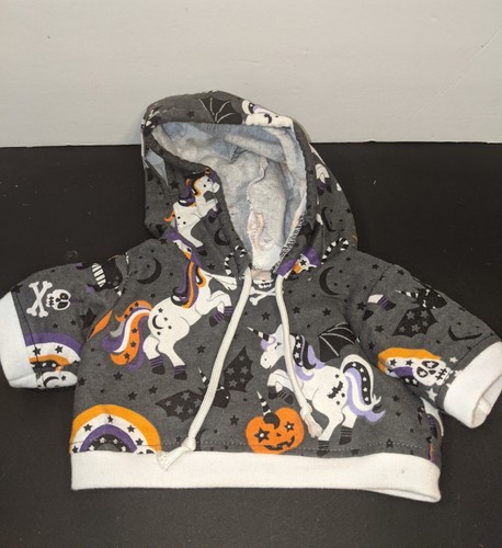 VETEMENTS Felpa con cappuccio a tema Halloween per peluche