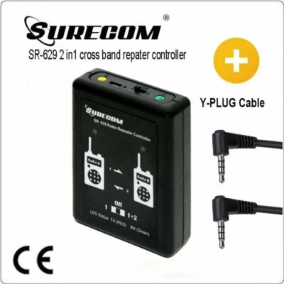 SURECOM SR-629 2 in 1 Duplex Repeater Controller FREE CABLE for YAESU radio - Image 1 of 4