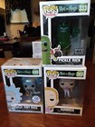 LOT OF 3 RICK AND MORTY FUNKO POPS PICKLE 333 FYE TINY 489 Summer 303 EXCLUSIVES