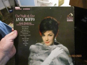 Anna Moffo 1965 Collector LP VG+ "One Night Of LOve" RCA - Picture 1 of 2