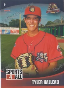 Williamsport Crosscutters 2016 Tyler Hallead radiocontrol novato Filis - Imagen 1 de 1