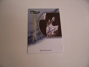 2009 PRESS PASS FUSION JOE DUMARS AUTOGRAPH, ONYX INSERT CLASSIC CHAMPS #d 04/21 - Picture 1 of 1