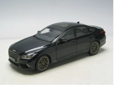 HYUNDAI Genesis G80 MINIKRAFT Miniature Diecast Model Car 1:18 [ Black ] - Image 1 of 4