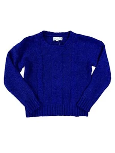 Pink Republic Girls Blue Fall Autumn Winter Holidays Knit Warm Sweater - Picture 1 of 1