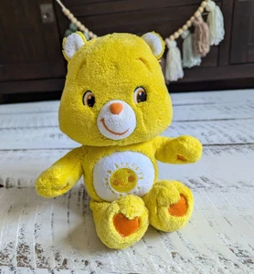Care Bears Vintage 2007 My First Care Bears Yellow Funshine Rattle Bear Plush - Picture 1 of 5