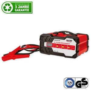 WALTER Refurbished Auto-Batterieladegerät mit Starthilfe 6V/12V 12A Schnelladen - Bild 1 von 10