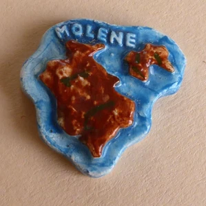 Fève artisanale perso du MH 2004 - Les Iles Bretonnes : Ile de Molène - Picture 1 of 1