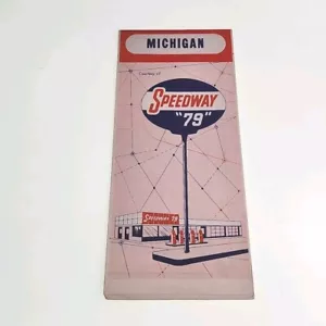 Michigan Speedway 79 Vintage Folding Map - Picture 1 of 3