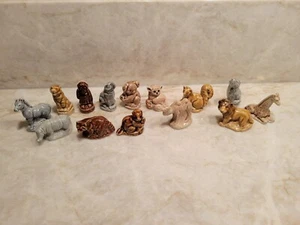 Wade Whimsie Lot Of 14 Animals Endangered Wild American Variety - Picture 1 of 7