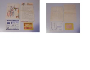 RARE 1960S SANDWICHES BAG WITH LETTER AND CUTTING ALBUM REQUEST!!! - Picture 1 of 1