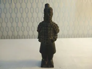 Vintage Terracotta Army Chinese Warrior Soldier Small Figurine Statue Figure - Picture 1 of 8