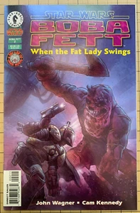 STAR WARS: BOBA FETT #2 - WHEN THE FAT LADY SWINGS (DARK HORSE SEPT. 1996) - Picture 1 of 4