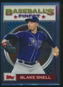 2020 Topps Baseball's Finest Flashbacks #147 Blake Snell Tampa Bay Rays - Bild 1 von 1