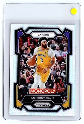 2023-24 Panini Prizm Monopoly Silver #41 Anthony Davis Los Angeles Lakers - Image 1 of 2