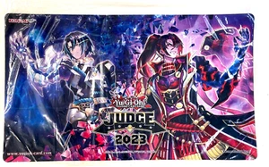 Yugioh Official Playmat Visas Starfrost & Kashtira Riseheart JUDGE 2023 NEW - Picture 1 of 1