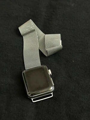 APPLE WATCH S3 38MM WIFI SILVER - WHITE BAND - Image 1 of 4