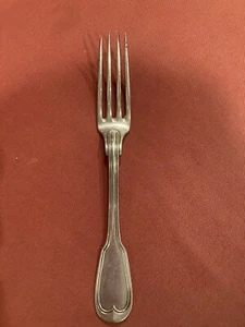 Christofle Chinon Large Dinner Table Fork Antique French Silverplate 21cm, 8.25” - Picture 1 of 7