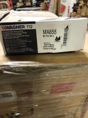 Wagner Brake ThermoQuiet MX655 Semi-Metallic Disc Brake Pad Set Foto 1 de 2