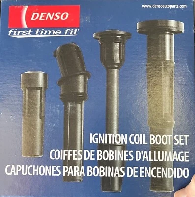 671-8183 Denso Set of 8 Ignition Coil Boots New for Ram Truck Dodge 1500 Jeep - Изображение 1 из 4