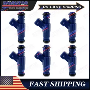 6x Inyectores de combustible SOHC 0280155734 FJ307 para Ford Explorer Mercury 1997-1998 4,0 L - Imagen 1 de 6