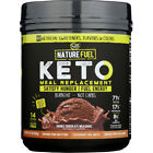 Healthy Delights Nature Fuel Keto Meal Replacement Powder Chocolate Flavor 16 oz