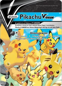 Pikachu V Union Pokémon Deutsch Schwert & Schild Promokarten SWSH 139 Holo - Bild 1 von 1