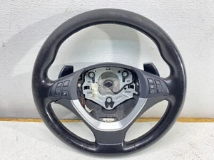 07-14 BMW E70 E71 X5 X6 M Sport Leather Steering Wheel w/ Paddles Heated OEM✅ - Bild 1 von 21