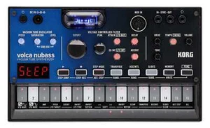 Korg Volca Nubass Analog Bass Synthesizer Sequenzer Nutube Röhre Oszillator Akku - Bild 1 von 6