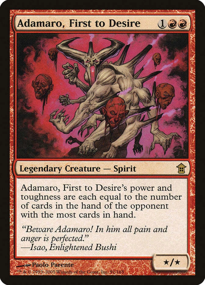 Adamaro, First to Desire [Saviors of Kamigawa] Magic MTG - Image 1 of 1