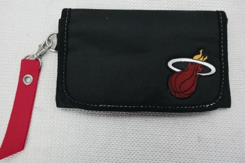 Miami Heat Chamber / Nylon Wallet / Embroidered Logo / TF Cover