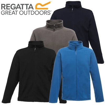MENS REGATTA FULL ZIP MICRO FLEECE TOP JACKET - Image 1 of 2