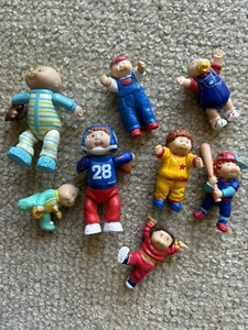 CABBAGE PATCH Vintage 80’s Small PVC Figurines X8 - Picture 1 of 4