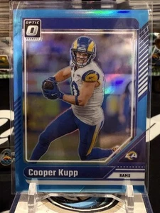 Cooper Kupp 2024 Donruss Optic #116 Aqua Prizm /299 SP Rams TZ - Imagen 1 de 2
