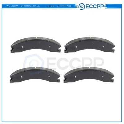 Front/Rear Ceramic Brake Pads Set For 2009-2014 Chevrolet Express 3500 Low Dust - Image 1 of 4