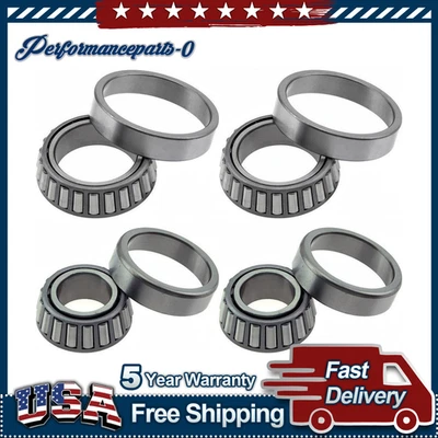 Juego de cojinete de rueda exterior delantero interior delantero y carrera para 1981-1991 C1500 4X WJB Foto 1 de 4