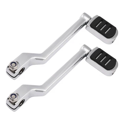 Gear Heel Toe Shift Lever Shifter Pegs Fit  Harley Road King Glide Softail FL Foto 1 de 4