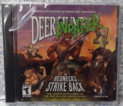 Video Game PC Deer Avenger 4 The Rednecks Strike Back #1 NEW SEALED Jewel - Image 1 of 4