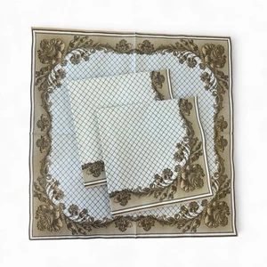 Two Royal gold Decoupage Napkins - Baroque Vintage Paper Napkin - Picture 1 of 4