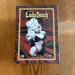 Diamond Select Lady Death 6" Bust with Wood Base - Picture 1 of 6