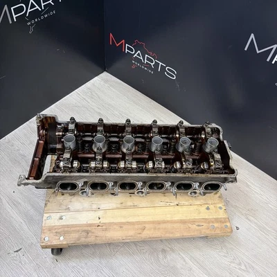 01-06 BMW E46 M3 S54 Motor Engine Cylinder Head Complete No Cams Foto 1 de 4
